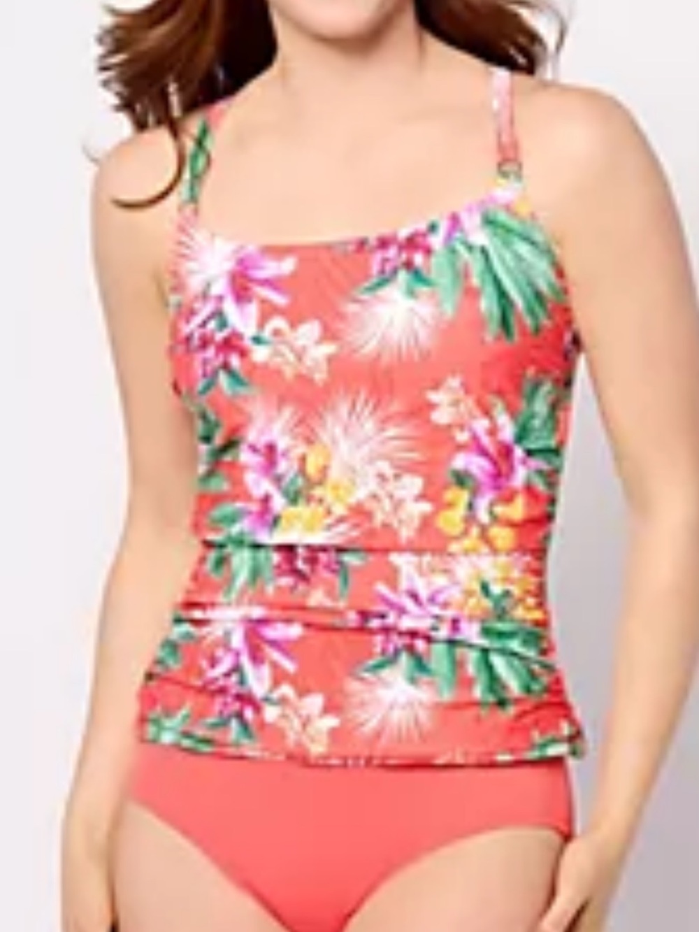 NWT Jantzen Eden Cami Tankini 14W